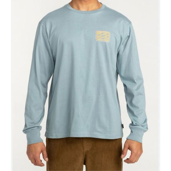✨Boys - Crayon Wave Sz Small Cotton T-Shirt BILLABONG✨ - Picture 1 of 7